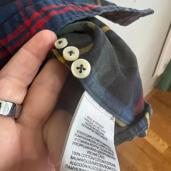 Polo Ralph Lauren Plaid Button Down Shirt 2XB Big Tall Classic Fit - Picture 6 of 7